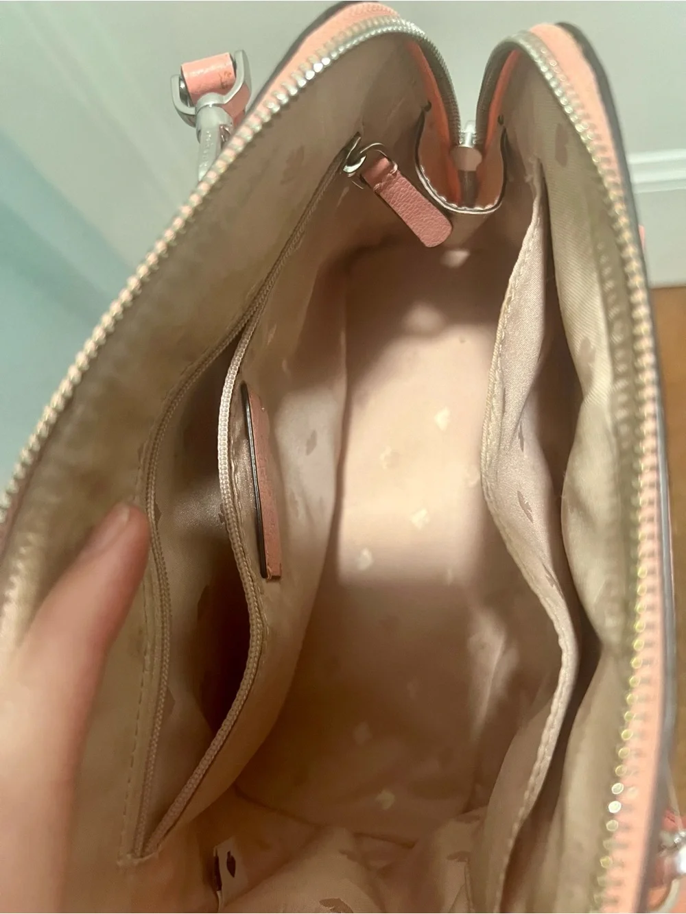 kate spade Pink Leather Dome Satchel